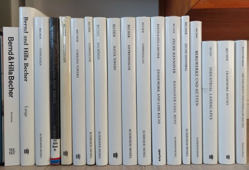Bernd &amp; Hilla Becher book collection